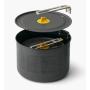 Sea To Summit Frontier Pot set 3 L Black, Stainless steel