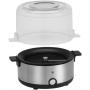 WMF KITCHENminis 61.3024.5451 machine à popcorn Noir, Acier inoxydable 2,2 L 250 W