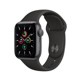 Apple Watch SE OLED 40 mm Digital 324 x 394 Pixel Touchscreen Grau WLAN GPS