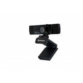 Verbatim 49580 webcam 3840 x 2160 Pixel USB 2.0 Nero