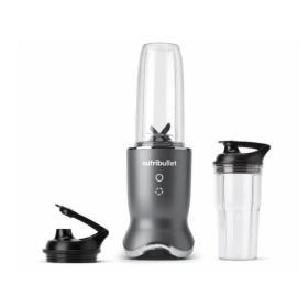 NutriBullet NB1206DGCC blender 900 L Mélangeur de table 1200 W Noir, Transparent