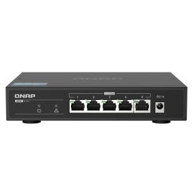 QNAP QSW-1105-5T commutateur réseau Non-géré Gigabit Ethernet (10 100 1000) Noir