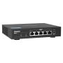 QNAP QSW-1105-5T network switch Unmanaged Gigabit Ethernet (10 100 1000) Black