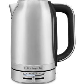 KitchenAid 5KEK1701ESX bouilloire 1,7 L 2400 W Acier inoxydable