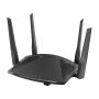 D-Link DIR-X1860 router inalámbrico Gigabit Ethernet Doble banda (2,4 GHz   5 GHz) Negro