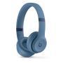 Apple Beats Solo 4 Headphones Wired & Wireless Head-band Calls Music USB Type-C Bluetooth Blue