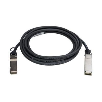 QNAP CAB-NIC40G30M-QSFP cavo InfiniBand e in fibra ottica 3 m QSFP+ Nero