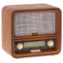 Camry Premium CR 1188 Radio Persönlich Analog Schwarz, Weiß, Holz