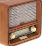 Camry Premium CR 1188 Radio Persönlich Analog Schwarz, Weiß, Holz