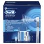 Oral-B PRO 2000 + Oxyjet Erwachsener Rotierende-vibrierende Zahnbürste Blau, Weiß