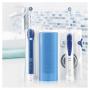 Oral-B PRO 2000 + Oxyjet Adulte Brosse à dents rotative oscillante Bleu, Blanc