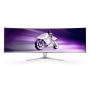 Philips Evnia 8000 49M2C8900L 00 computer monitor 124.2 cm (48.9") 5120 x 1440 pixels Dual QHD QDOLED White