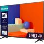 Hisense 55A69K Fernseher 139,7 cm (55") 4K Ultra HD Smart-TV WLAN Schwarz 300 cd m²