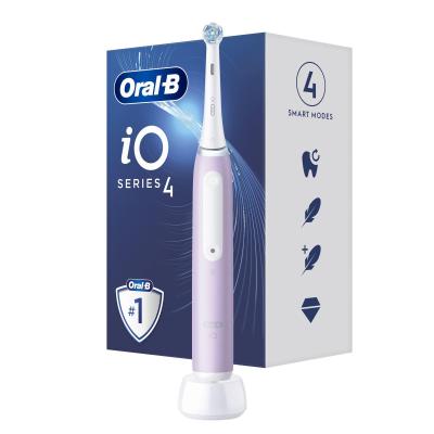 Oral-B iO Series 4 Adulte Brosse à dents vibrante Lavande