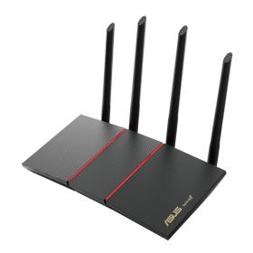 ASUS RT-AX55 router inalámbrico Gigabit Ethernet Doble banda (2,4 GHz   5 GHz) Negro