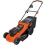 Black & Decker LM2000-QS tagliaerba Tagliaerba a spinta AC Nero, Arancione