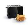 Bosch TAT7203 Toaster 2 Scheibe(n) 1050 W Schwarz, Edelstahl