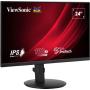 Viewsonic VA VA2408-HDJ Monitor PC 61 cm (24") 1920 x 1080 Pixel Full HD LED Nero
