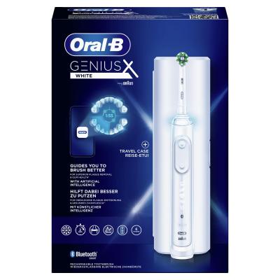 Oral-B Genius X 80354130 brosse à dents électrique Adulte Brosse à dents oscillante Blanc