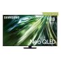 Samsung TV Neo QLED 4K 55" QE55QN90DATXZT Smart TV Wi-Fi Titan Black 2024, Processore NQ4 AI GEN2, Tecnologia Quantum Matrix,