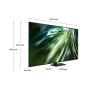 Samsung QE55QN90DATXZT Televisor 139,7 cm (55") 4K Ultra HD Smart TV Wifi Negro