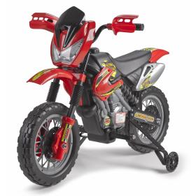 FEBER Motorbike Cross 400F 6V Bicicleta de equilibrio con forma de moto