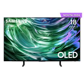 Samsung TV OLED 4K 48” QE48S90DAEXZT Smart TV Wi-Fi Graphite Black 2024, Processore NQ4 AI GEN2, Self-illuminating pixels,