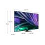 Samsung QE55QN85DBTXZT TV 139.7 cm (55") 4K Ultra HD Smart TV Wi-Fi Carbon, Silver