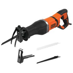 Black & Decker BES301-QS reciprocating saw 2800 spm 750 W Black, Orange