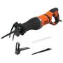 Black & Decker BES301-QS Scies alternatives 2800 spm 750 W Noir, Orange