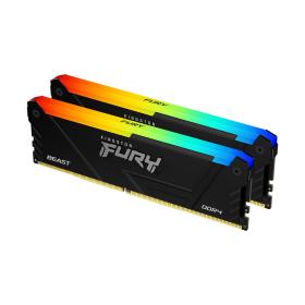 Kingston Technology FURY 32GB 3200MT s DDR4 CL16 DIMM (Kit of 2) 1Gx8 Beast RGB