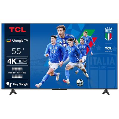 TCL P61 Series 55P61B Televisor 139,7 cm (55") 4K Ultra HD Smart TV Wifi Titanio