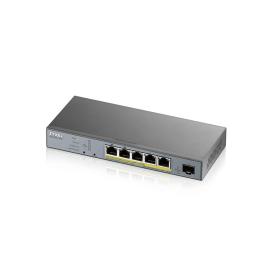 Zyxel GS1350-6HP-EU0101F network switch Managed L2 Gigabit Ethernet (10 100 1000) Power over Ethernet (PoE) Grey