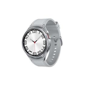 Samsung Galaxy Watch6 Classic 3.81 cm (1.5") OLED 47 mm Digital 480 x 480 pixels Touchscreen Silver Wi-Fi GPS (satellite)