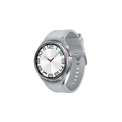 Samsung Galaxy Watch6 Classic 3,81 cm (1.5") OLED 47 mm Digital 480 x 480 Pixel Touchscreen Silber WLAN GPS