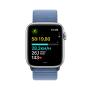 Apple Watch SE OLED 44 mm Digital 368 x 448 Pixeles Pantalla táctil Plata Wifi GPS (satélite)