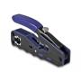 DeLOCK 90577 cable crimper Crimping tool Black, Blue