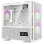 DeepCool R-CH360-WHAPE3D-G-1 carcasa de ordenador Micro Torre Blanco