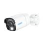 Reolink P340 - Smart 12MP PoE Bullet Camera, Person Vehicle Pet Alerts, Color Night Vision, Two-Way Audio