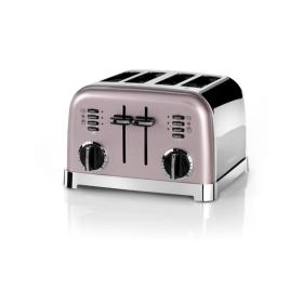 Cuisinart CPT180PIE Toaster 6 4 Scheibe(n) Schwarz, Rose, Edelstahl