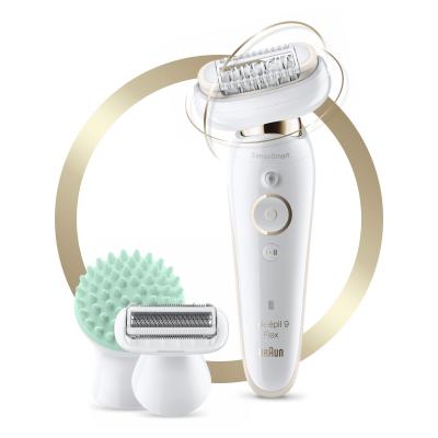 Braun Silk-épil 9 81688638 epilator 40 tweezers White, Gold