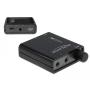 DeLOCK 64056 headphone amplifier Black