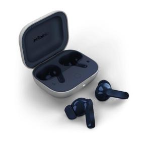 Motorola Moto Buds Headphones Wireless In-ear Calls Music Sport Everyday Bluetooth Blue