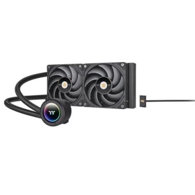 Thermaltake CL-W418-PL00BL-A sistema de refrigeración para ordenador Sistema de refrigeración líquida todo en uno 12 cm Negro 1