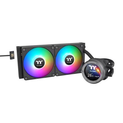 Thermaltake CL-W414-PL12SW-A système de refroidissement d’ordinateur Processeur Kit de refroidissement du liquide 12 cm Noir