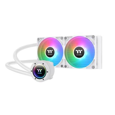 Thermaltake TH240 V2 ARGB Procesador Kit de refrigeración líquida 24 cm Blanco 1 pieza(s)