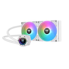 Thermaltake CL-W377-PL14SW-A système de refroidissement d’ordinateur Boitier PC Refroidisseur de liquide tout-en-un 14 cm Blanc