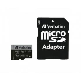 Verbatim 47046 mémoire flash 512 Go MicroSDXC UHS-I Classe 10