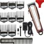 Wahl Cordless Legend Burgundy, Silver Lithium-Ion (Li-Ion)