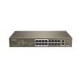 Tenda TEF1118P-16-150W network switch Unmanaged L2 Fast Ethernet (10 100) Power over Ethernet (PoE) 1U Black